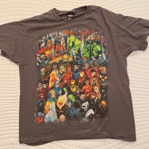 Marvel comics T-shirts with superheroes